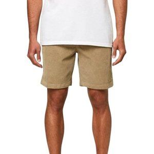Hang Ten Corduroy Longrider Shorts Men's Size XL Khaki OP Westcoast Surf NWT